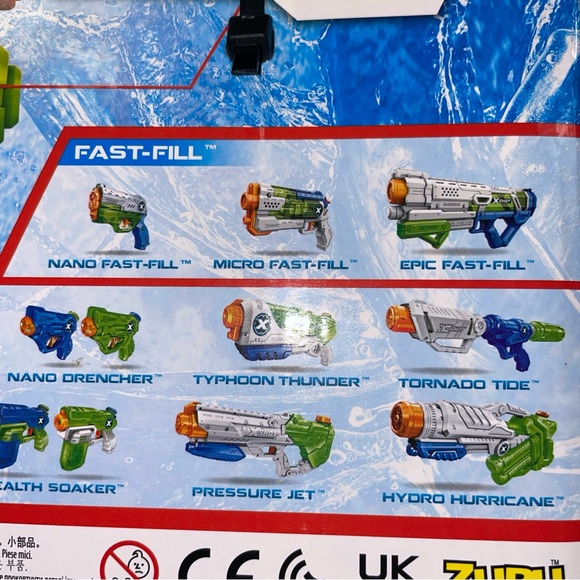 Zuru  X-Shot Water Warfare Fast-Fill Water Blaster 34 Ft Pi 56138 - Picture 4 of 8